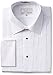 Tuxedo Shirt By Neil Allyn - 100% Cotton with Laydown Collar and French Cuffs (15.5 - 32/33, White)