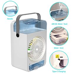 Portable Air Conditioner, 120° Oscillating