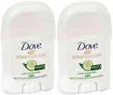 Dove Advanced Care Antiperspirant Deodorant Stick, Cool Essentials, Travel Size 0.5 Ounce (Pack of 2)