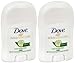 Dove Advanced Care Antiperspirant Deodorant Stick, Cool Essentials, Travel Size 0.5 Ounce (Pack of 2)