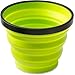 Sea to Summit X-Series Collapsible Silicone Camping Drinkware, Cup (8.3 fl oz), Lime Green