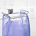 YouCopia Over The Door Plastic Bag Trash Bin for Cabinets, Stainless Steel