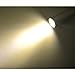 Lysed Bed Light - Flexible Wall Mount Reading Lamp with Switch and Plug in Cord (3W, Warm White)