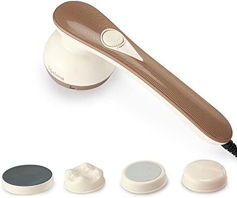 Lifelong LLM180 Electric Handheld Full Body Pain Relief Massager (Brown)