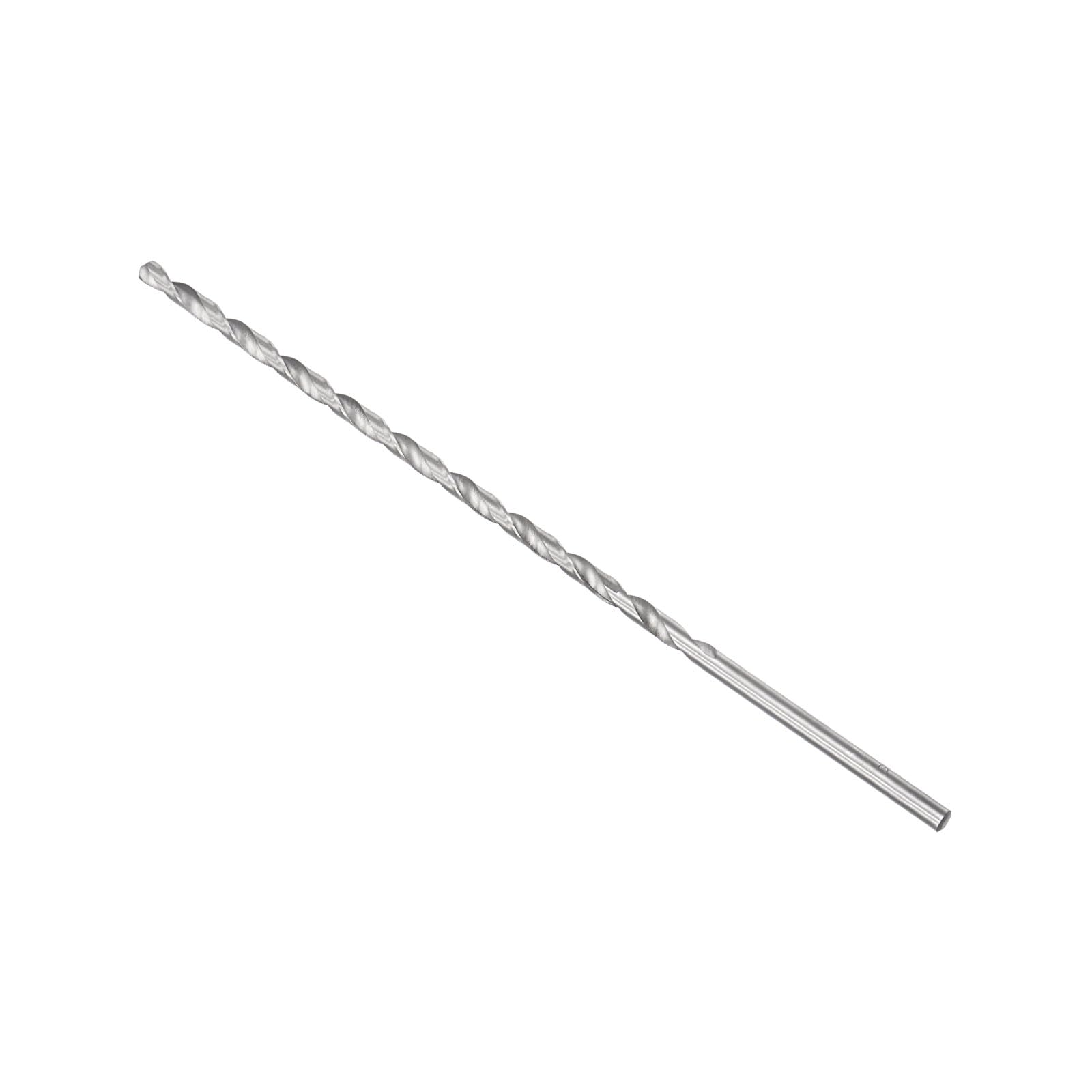 CoCud High Speed Steel Twist Drill Bits, 6mm Diameter 250mm Length, Straight Twist Jobber Drill Bit - (Applications: for Metal Woodwork Plastic Aluminum)