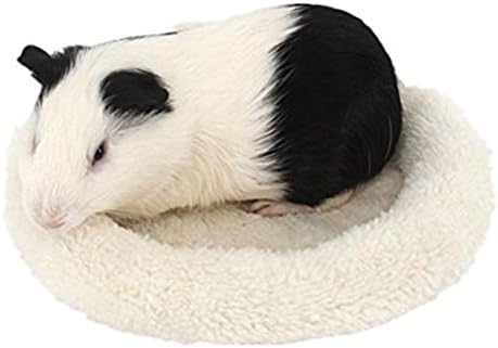 EasonJ Hamster Bed Round Warm Sleep Mat Pad for Hamster Hedgehog Squirrel Guinea Pig Small Animals