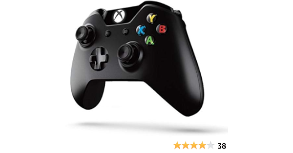 مايكروسوفت يد التحكم اللاسلكية لإكس بوكس وان أسود Amazon Ae ألعاب الفيديو