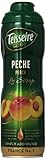 Teisseire Peach Syrup 20.3 fl oz for flavoring tea, for sodas and more. (2 PACK)