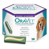 Oravet Dental Hygiene Chews 25-50lbs - 30 chews