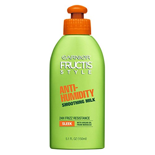 Garnier Fructis Style Anti-Humidity Smoothing Milk 5.10 oz (Pack of 5)