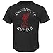 VF LSG English Premiership Liverpool Football Club Men's LFC Softhand Logo Tee, Small, Black