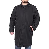Alpine Swiss Zach Mens Wool Trench Coat Knee Length Overcoat