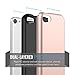 MoKo Case Fit iPod Touch 2019 Released iPod Touch 7 / iPod Touch 6 / iPod Touch 5, 2 in 1 Shock Absorbing TPU Bumper Ultra Slim Protective Case with Hard Back Cover - Rose Gold