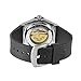 Carrie Hughes Men's Steampunk Automatic Stainless Steel Watch Black Rubber Strap (CH679)