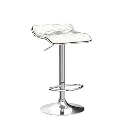 VECELO Adjustable Bar Stools, Bar Height Stools for