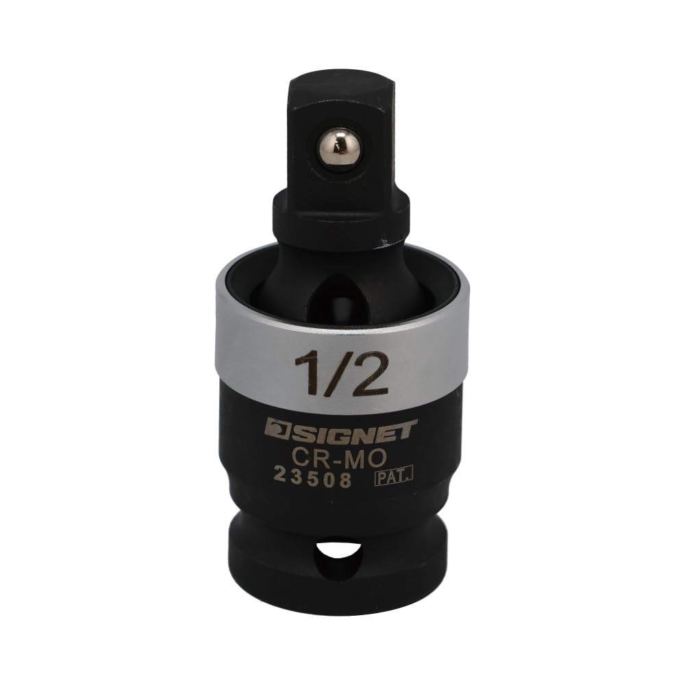 SIGNET(シグネット) 角度調整自在でボルト作業効率アップ 30度振り角 1/2DR インパクト対応ユニバーサルジョイント 23508商品画像