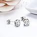 Stud Earrings of IRIS GEMMA Platinum Plated Fashion Women Earrings Set Expertly Made with Crystal from SWAROVSKI
