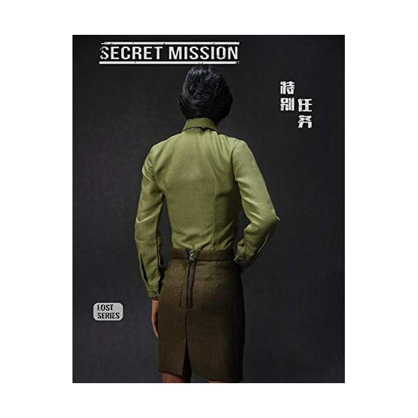 ZSMD Figure Accessories 1/6 Female KMT Troops Figure Clothes 1/6 BIS Female Agent Clothes Fit for 12" Action Figure – Bild 6