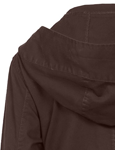J. LOVNY Women's Versatile Military Anorak Jacket