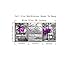 HUADAOART Wall Art for Living Room Purple Birds and Flowers Landscape Purple Art Canvas Prints Art Work Framed Perfect 3 Panels Wall Decorations Bedroom Office Each Panel Size:12x16inches 3pcs/Set
