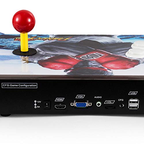 Barbella 1500 Classic Pandora Box 6s Arcade Console 1280x720 Full HD Video Game Console with HDMI VGA USB for TV PC Retro Arcade Gaming Console[US Warehouse Delivery] - Thumbnail 3