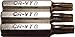 3 Replacement T8 Torx Bits for 1/8