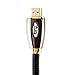 IBRA HDMI Cable 20 ft, High Speed HDMI 2.0 (4K 60Hz,4:4:4 Chroma), 18Gbps, 28AWG Braided HDMI to HDMI Cord, Gold Plated, Ethernet, Audio Return Channel for Fire TV/HDTV/Xbox/PS4/PS3