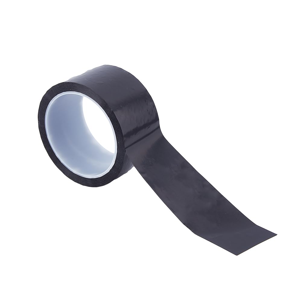 Hobbspring Light Blocking Stickers Tape 164 Feet x 1.97inch Black Tape Light Sticker Dark Stickers to Blocking Light for Windows Electronics LED Routers