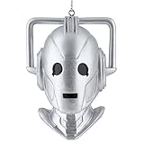 Doctor Who Cyberman Bust Blow Mold Christmas Ornament