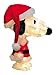 ProductWorks 24-Inch Pre-Lit 3D Peanuts Santa Snoopy Christmas Yard Decoration, 50 Lights,Multi