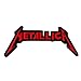 The Metallica Music Band Logo II Embroidered Iron Patches