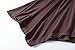 LARACE Plus Size Tops for Women Tunic Asymmetrical Dress Shirts 3/4 Sleeve V Neck Flowy Ladies Clothes for Leggings(Coffee 1X)