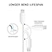 iPhone Charger, Lightning Cable 5Pack 3FT iPhone Charger Cables, USB to Lightning Wire Data Sync Charging Cord Compatible iPhone X/8 Plus/7 Plus/6s/6 Plus/6s Plus/5/5s/5c/iPad/iPod, White
