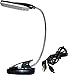 USB Portable Reading Lamp with 28 Bright LED Lights, Flexible Gooseneck and Clip Mount for Notebook Laptop, Desktop, PC and MAC Computers + On/Off Switch (Black)