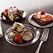 zappy 100 Disposable Plastic Dessert Plates Premium Quality Plastic Plates, 6