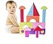FULLIN Building Toy 38Pcs Soft Building Blocks Toys Creative Safe Bright Color EVA Foam Brick Set Educational DIY Building Blocks Set For Babies And Kids