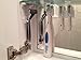 HANG AWAY (with-Flex-Grip Opening! Universal Toothbrush Holder (White) 3M Tape Backing. Also Available in Black #B00COYGX88