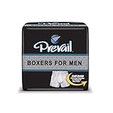 Prevail Protective Underwear for Men, Boxers, Maximum Absorbency, L-XL (38'-64'), PBM-513 (Case of 40)