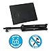 Plixio Adjustable Laptop Projector Stand – Portable Podium Tripod Mount, DJ Mixer Stand Up Desk Computer Stand Tray and Holder (27″ to 48″)thumb 3
