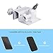 Gutter Mount for Arlo Solar Panel/Arlo Pro 3 Solar Panel/Arlo Ultra Solar Panel/Arlo Essential Solar Panel/Arlo Pro 4 Solar Panel/Reolink Solar Panel(1-Pack,White)