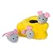 ZippyPaws Burrow Squeaky Hide and Seek Plush Dog Toy, Mice N Cheese