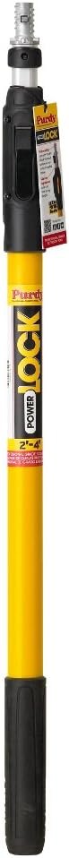 Purdy 140855624 Power Lock Extension Pole 2-4 Foot Quick Connect