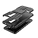 Xiaomi Pocophone F1 Case, Boythink Double-Layer Hybrid Shock Resistant Armor with Kickstand Protective Case for Xiaomi Poco F1 / Pocophone F1 (Black)