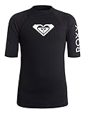 Roxy Girls Roxy Girls 7-14 Whole Hearted Short Sleeve Rashguard Ergwr03006