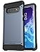 ENCASED Scorpio Series for Galaxy S10 Case (2019) Heavy Duty Rugged Protective Phone Cover (Samsung S10) Slate Blue