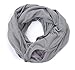 WAYPOINT GOODS Infinity Scarf with Pocket - Stylish and Lightweight Pocket Scarf for Women with Hidden Zipper for Passport, Wallet, and Other Travel Accessories
