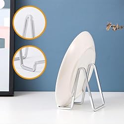 Plate Holder Easel Display Stand - 4.5 inch Metal