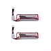 YouCute 4pcs 500mAh Battery and 1to6 Charger for UDI Peregrine U28W Kestrel U28-1 WiFi FPV UDI RC Quadcopter Drone Spare Parts