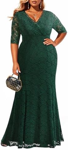 Wedding Dresses for Bride Plus Size Mermaid Formal Evening Gown - Main Image