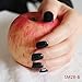 DIY Nail Salon Goods Shine Surface Classic Black 24 Pcs Sweet Carnival Candy Short False Fake Nails Full Tips Finger Nails B